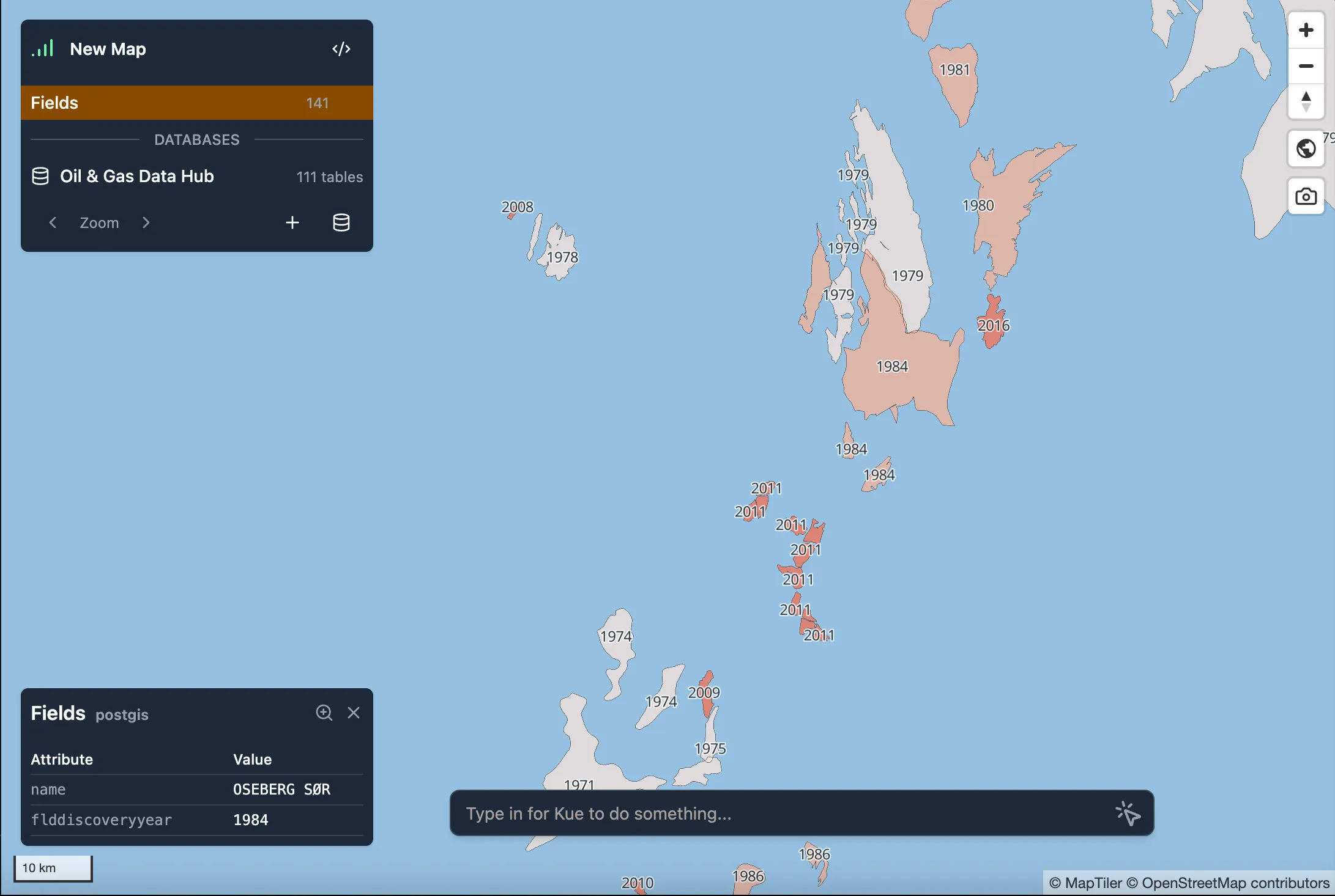 Kue creating graduated symbology from a layer in PostGIS