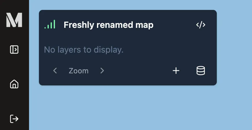Renamed map