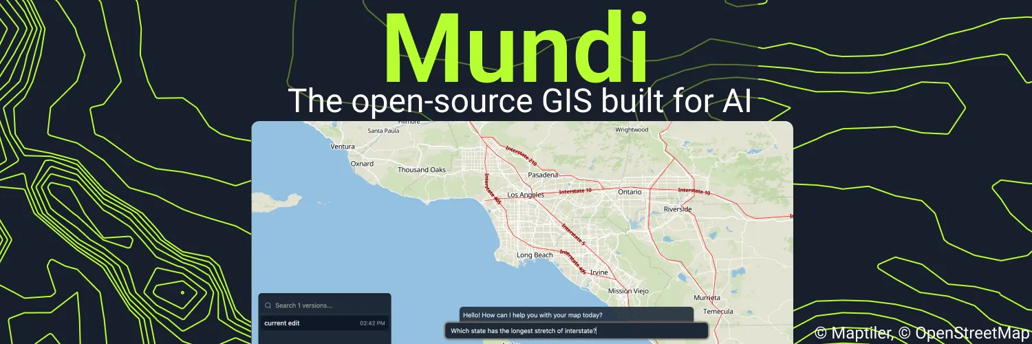 Mundi open-source web GIS